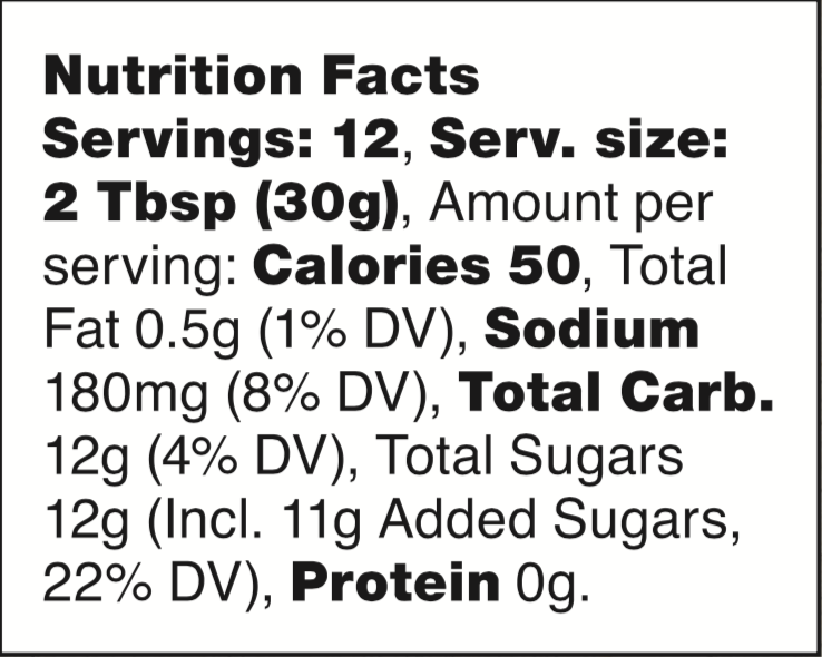 Chocolat Soulful Sauce 12 oz Unit