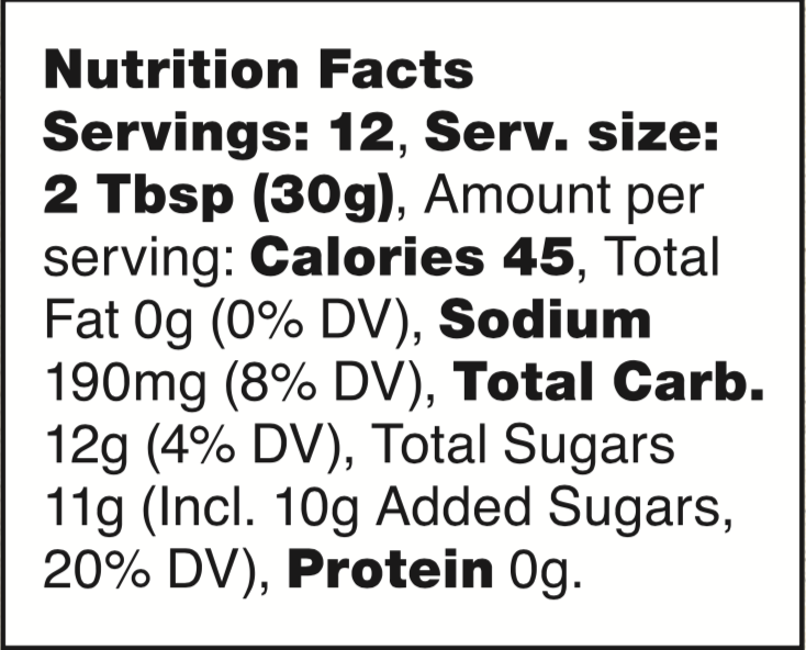 Georgia Sweet Soulful Sauce 128