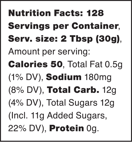 Chocolat Soulful Sauces 128 oz