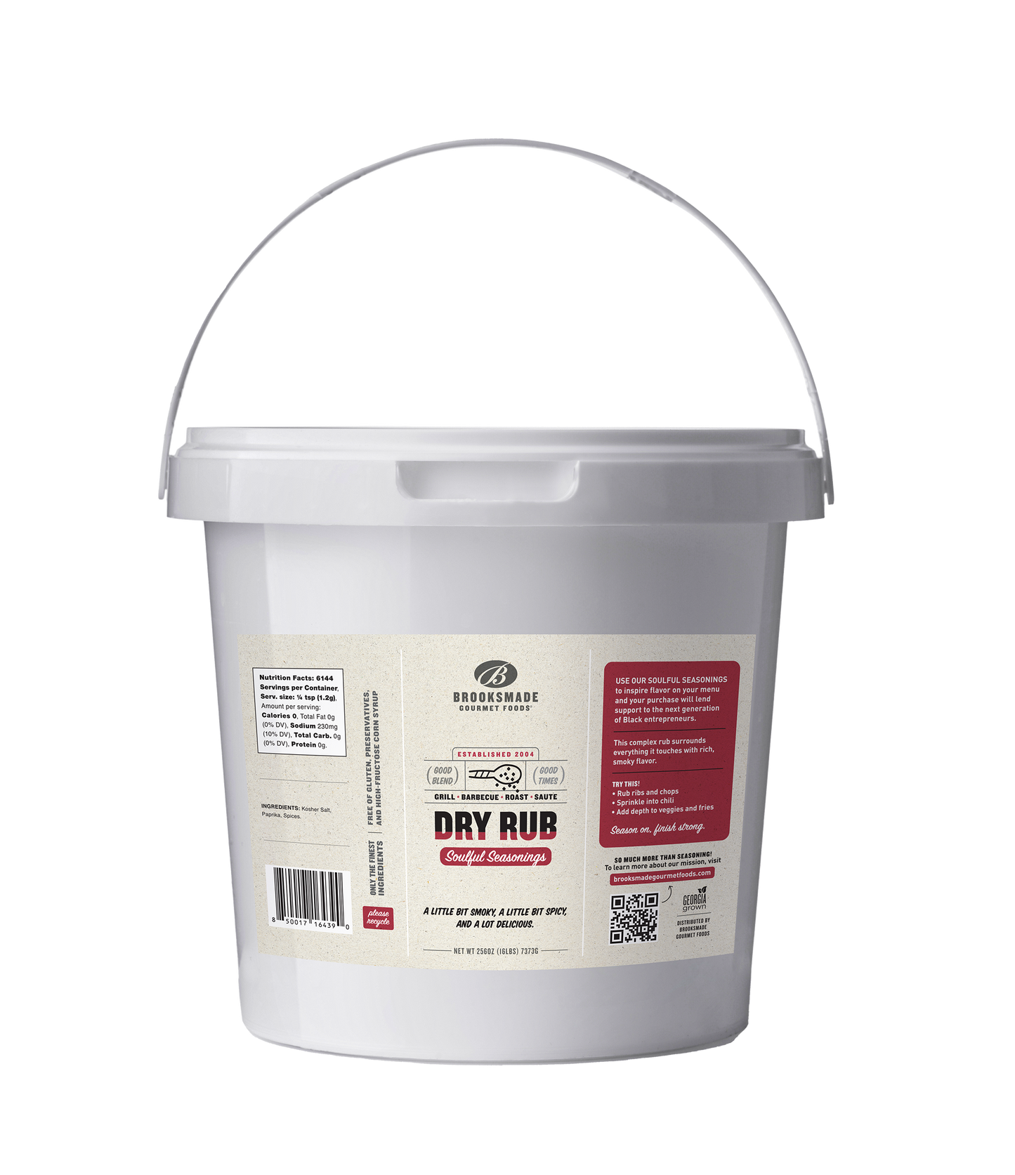 Dry Rub Seasoning 12 Lb 256 oz Unit