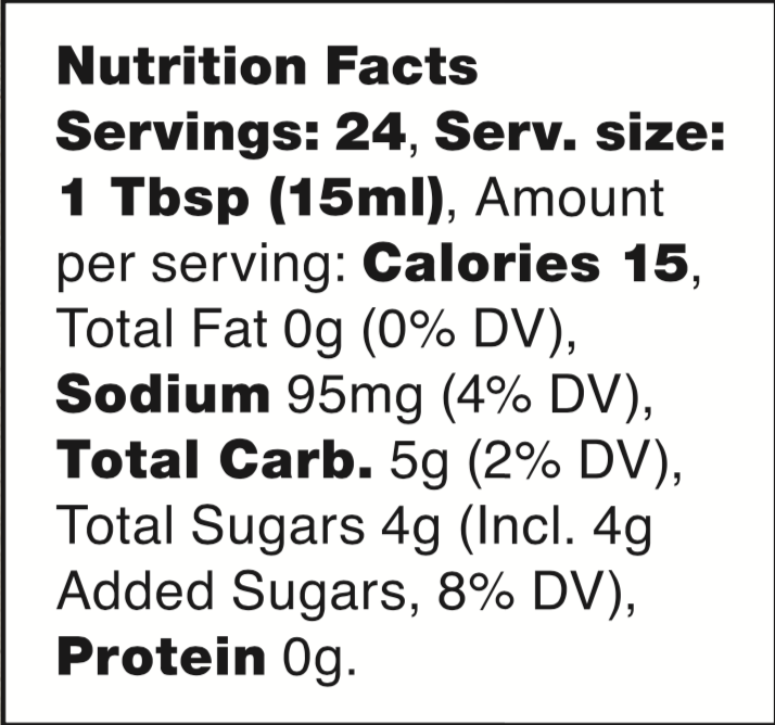 5 Pepper Ketchup Soulful Sauces 12 oz Case