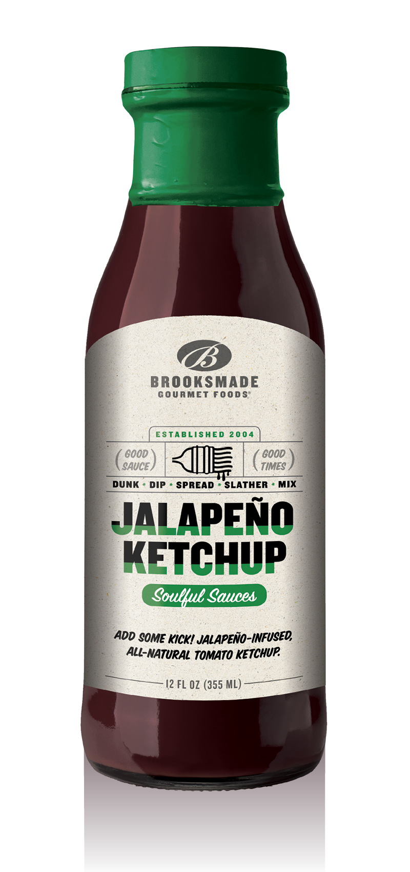 Jalapeño Ketchup Soulful Sauce  12 oz Unit