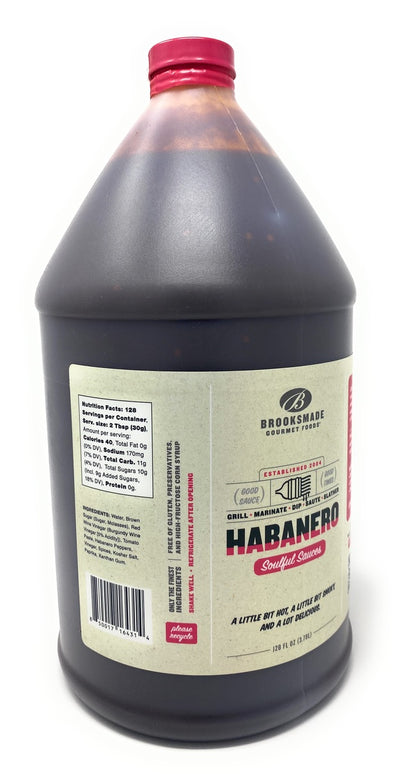 Habanero Soulful Sauces 128 oz