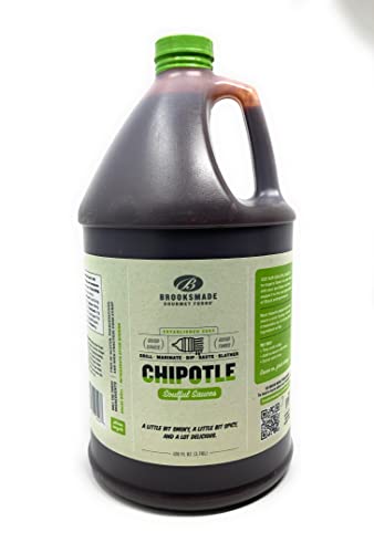 Chipotle BBQ Sauce & Marinade, Gluten Free, No High Fructose Corn Syrup 128 oz