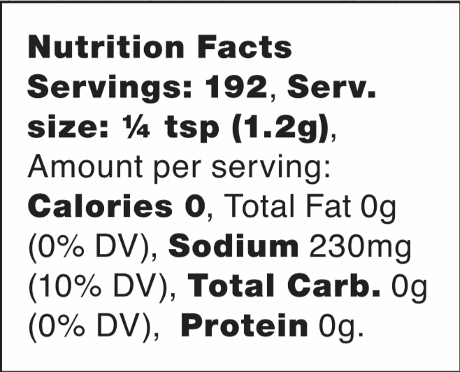 Dry Rub Soulful Seasonings  8 oz Unit