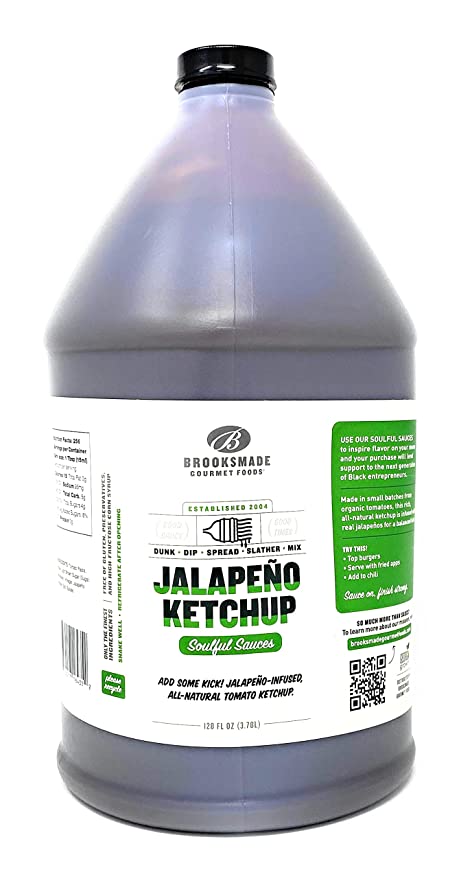 Jalapeño Ketchup Soulful Sauces 128 oz