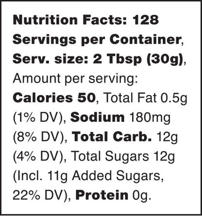 Chocolat Soulful Sauces 128 oz